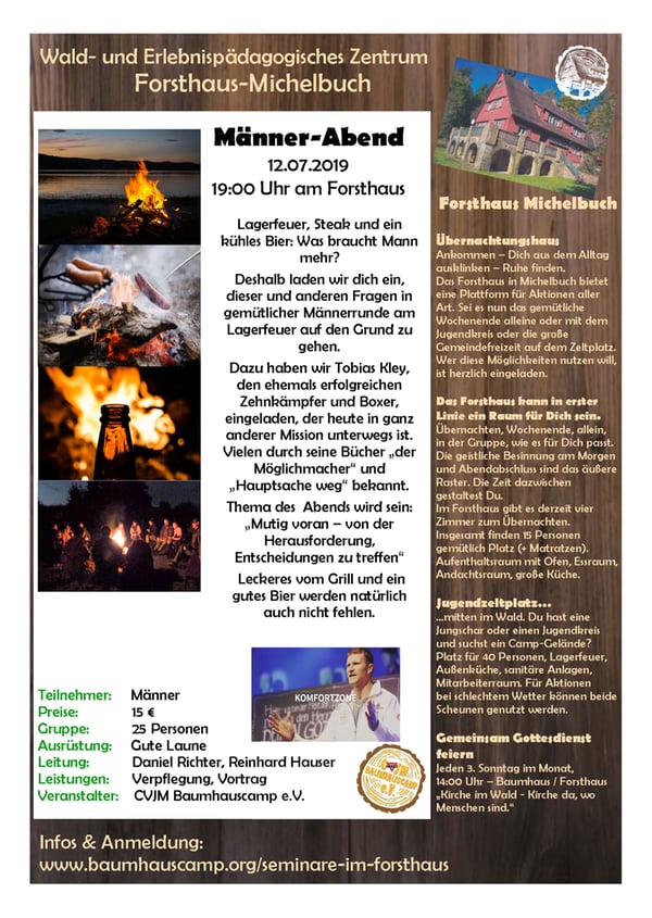 Männerabend Forsthaus