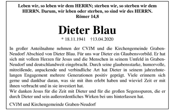 Dieter Blau